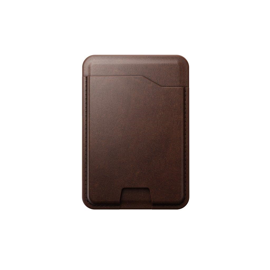 Nomad - Leather Mag Wallet With Find My Tracking - Brown | Leather - Handys Anderes Zubehoer