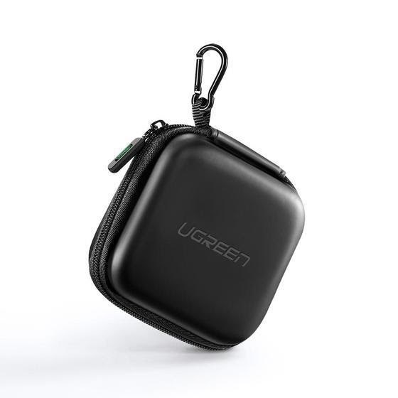 Kopfhörer - Ugreen Ugreen Case For Headphones 8 cm x 8 cm Black (40816) - Kopfhoerer/headsets