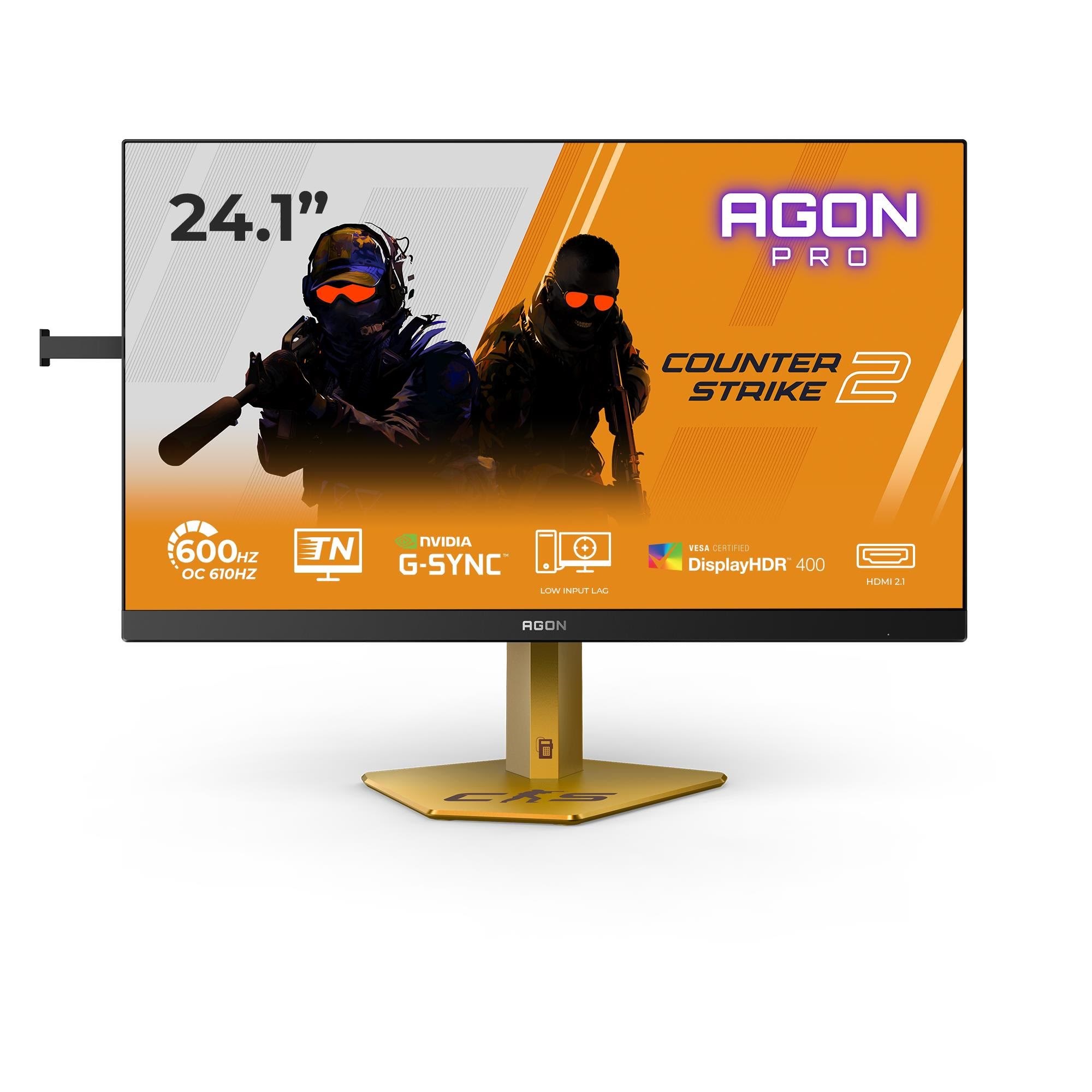 24" Aoc Agon Pro Cs24a - 1920x1080 - 600hz - Ultra-fast TN Esports - Bildschirm