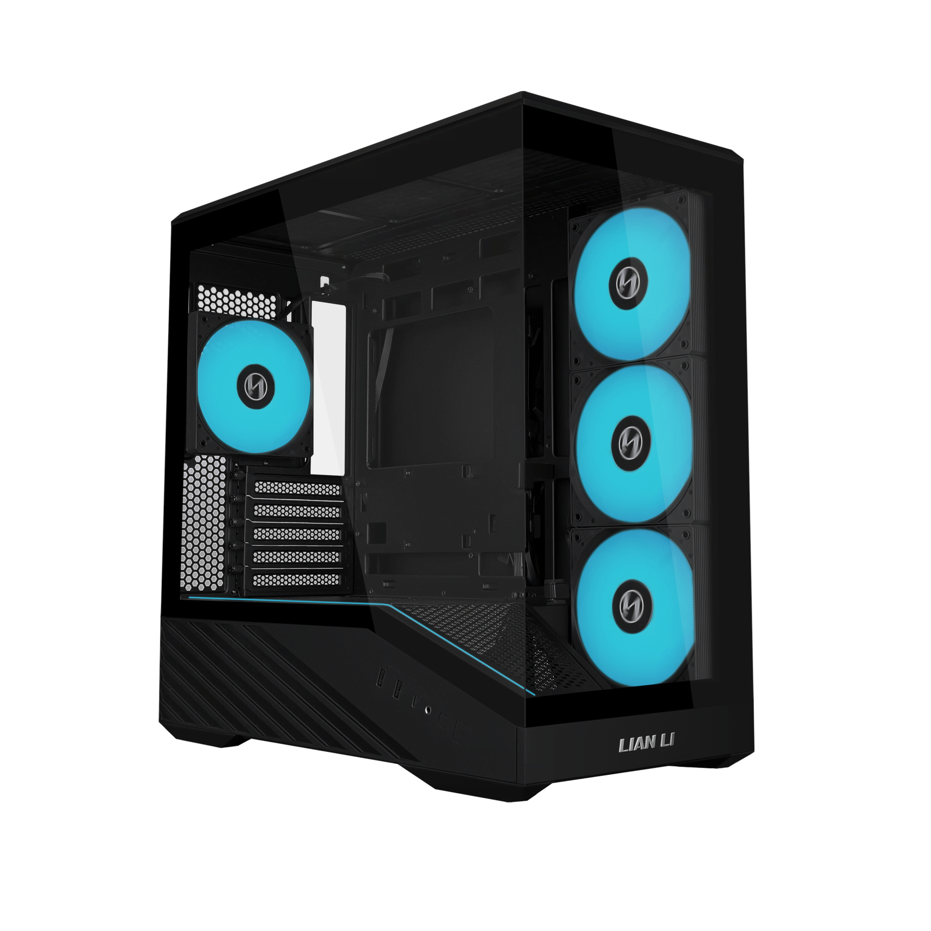 Lian Li Vector V100 Mini - Gehäuse - Minitower - Schwarz - Gehaeuse