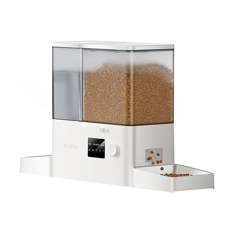 Rojeco 2-in-1 Smart Pet Feeder & Water Fountain Wifi Edition - Katzen
