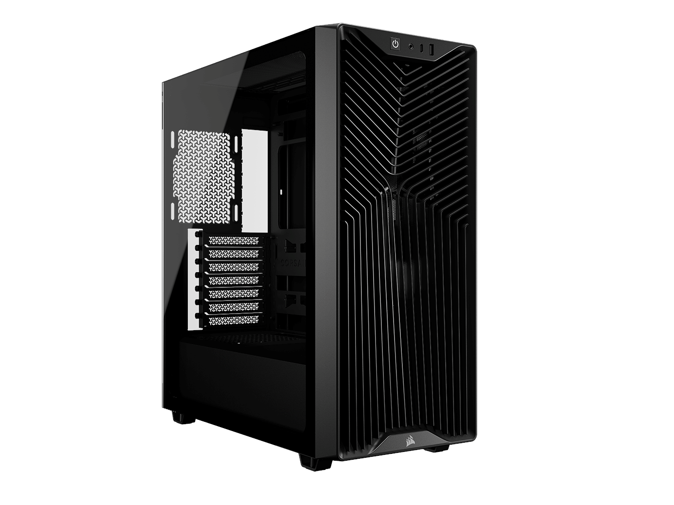 Corsair 3200d RS Black - Gehäuse - Miditower - Schwarz - Gehaeuse