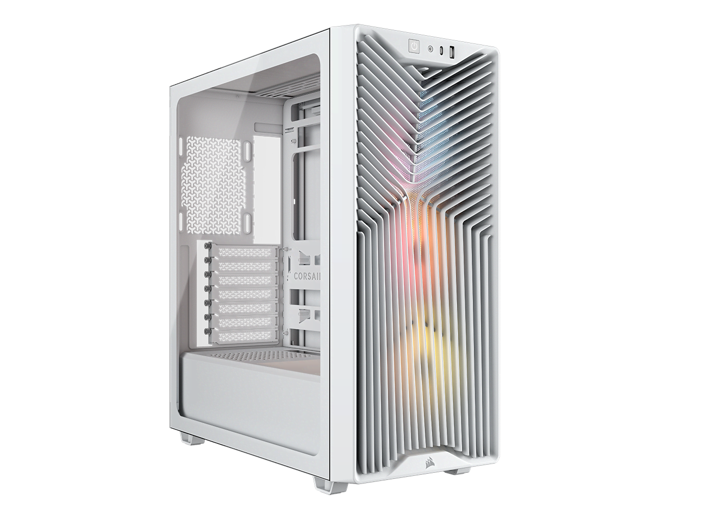Corsair 3200d RS Argb White - Gehäuse - Miditower - Weiß - Gehaeuse