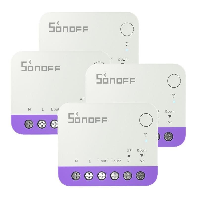 Sonoff Mini-rbs Wifi Smart Mini Roller Shutter Switch 4?Pcs - Smart Home Mini-rbs -4 Pack