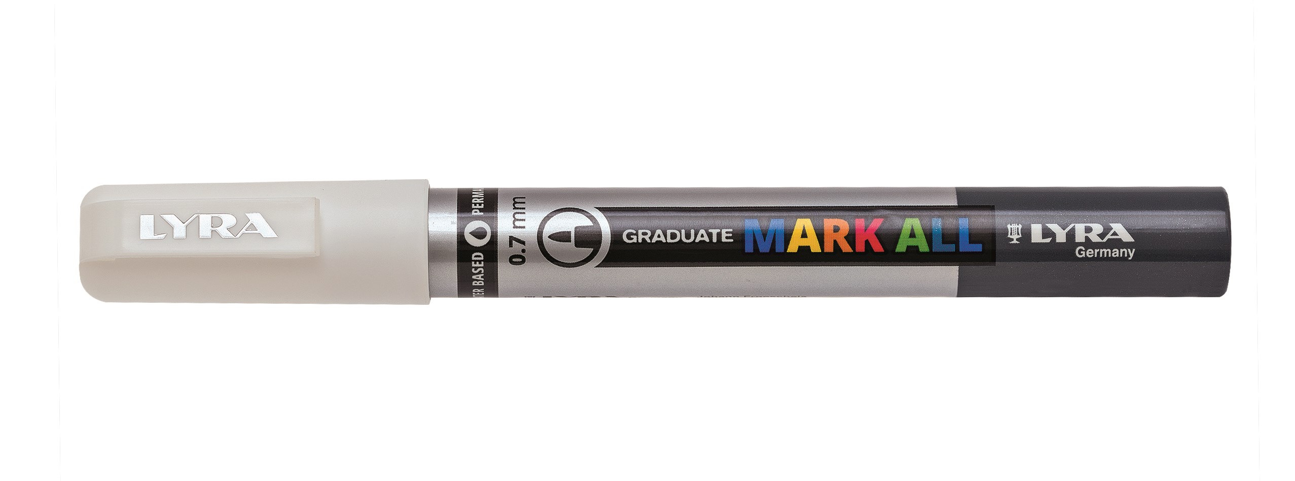 Lyra Mark All 0.7 mm White - Kunst Handwerk Ausstattung 1-6800001