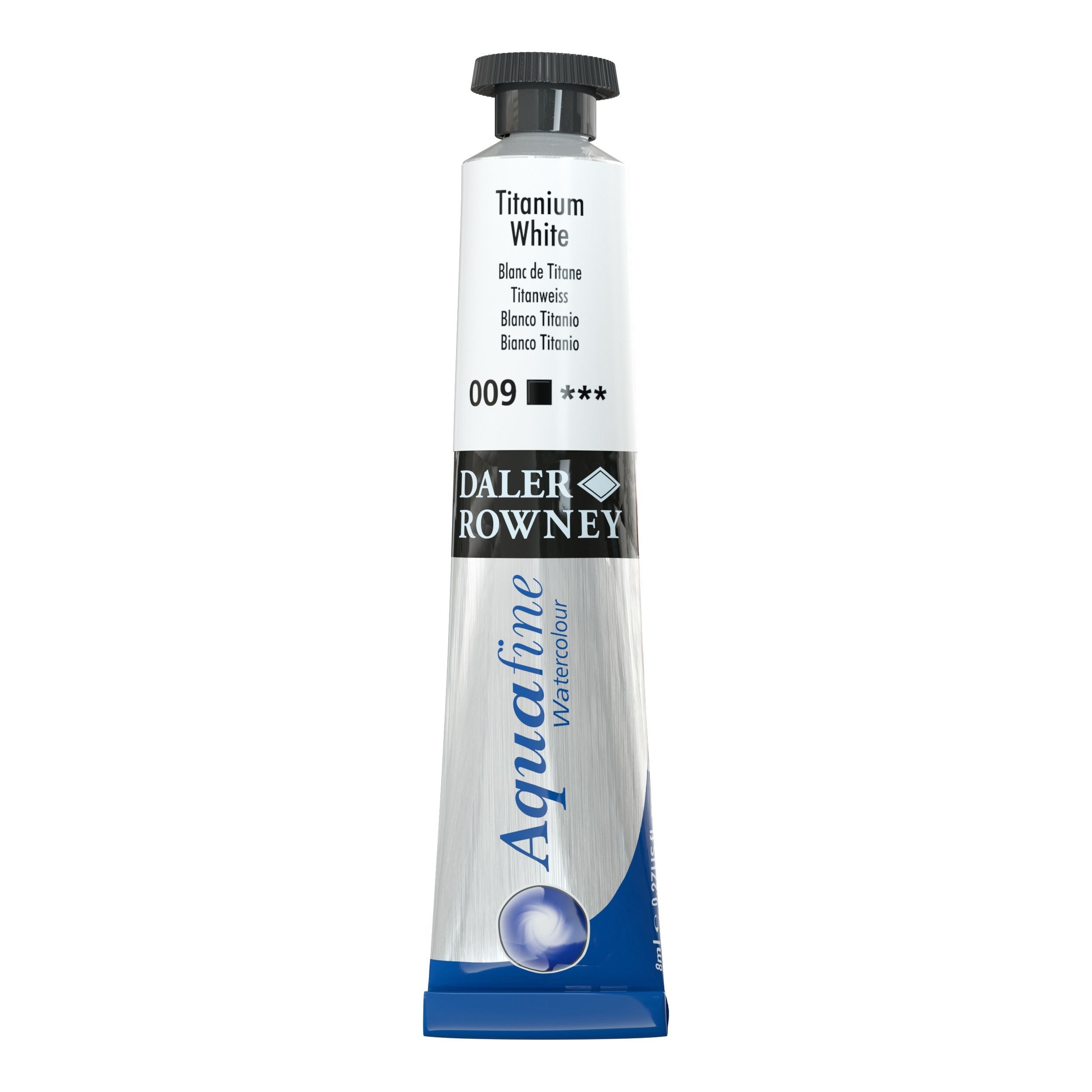 Daler-rowney Aquafine 8 ml Titanium White - Kunst Handwerk Ausstattung