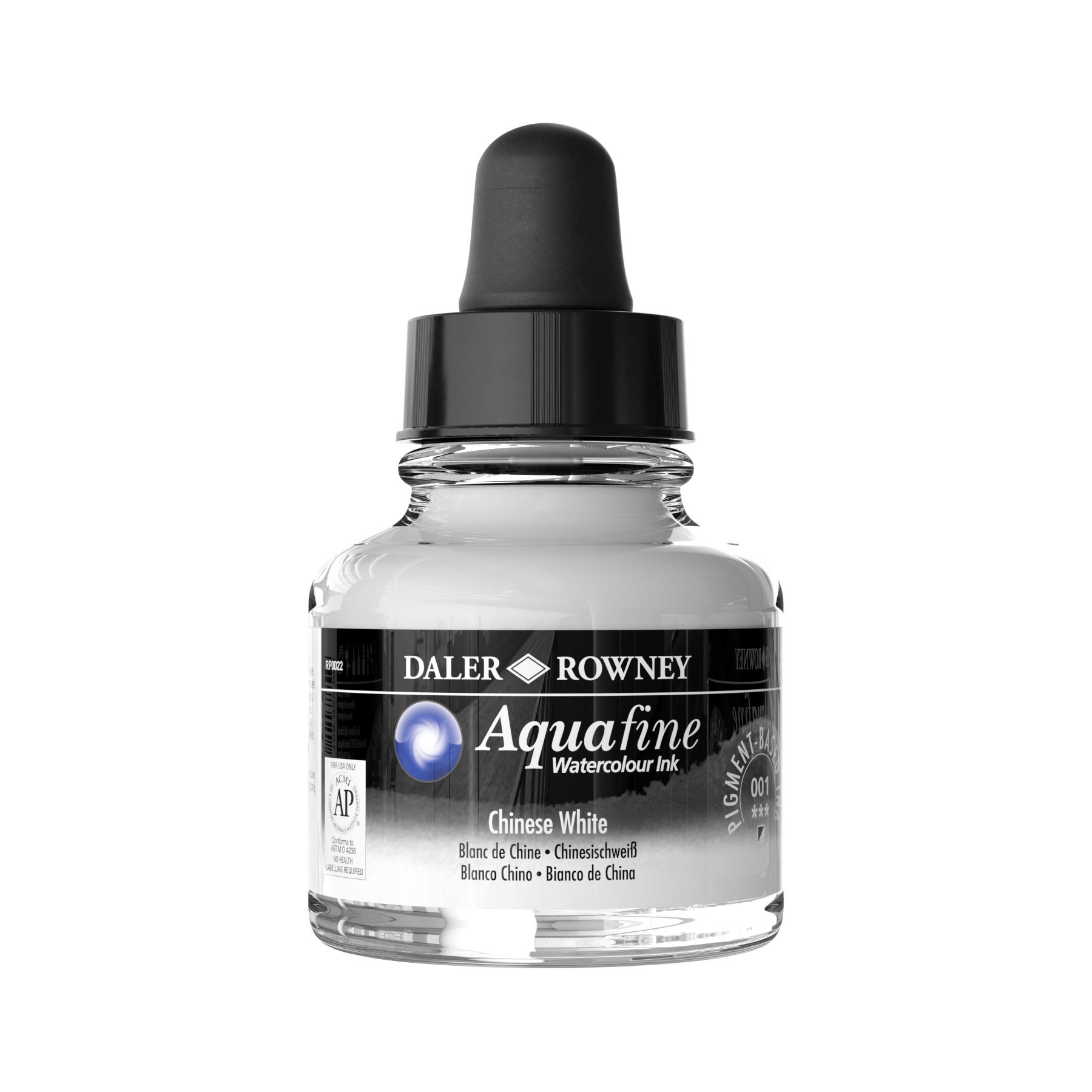 Daler-rowney Aquafine 29.5 ml Ink Chinese White - Kunst Handwerk Ausstattung 16-166029001