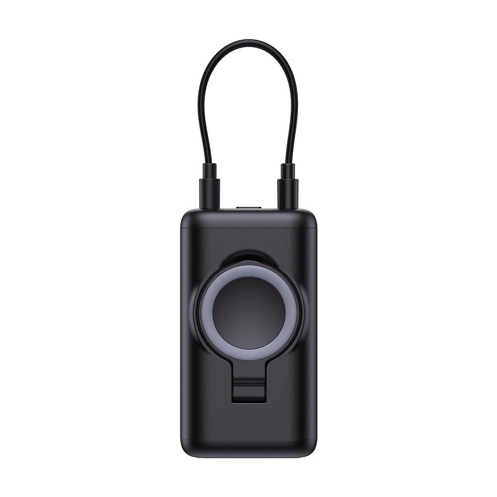 Joyroom Jr-w13 5000mah Wireless Power Bank For Apple Watch + Usb-c And Lightning - Black - 5000 Mah - Powerbank Akku Schwarz