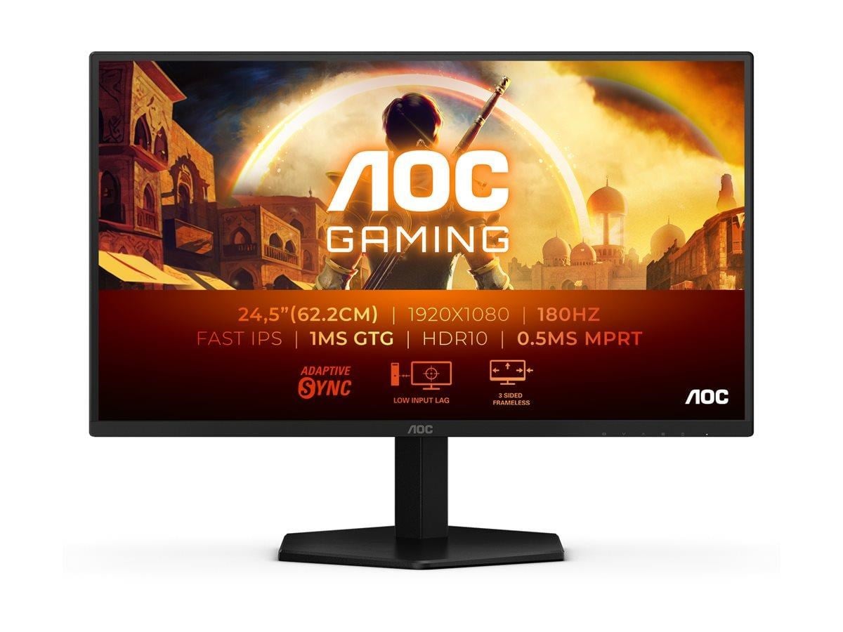 24,5" Aoc 25g42e - 1920x1080 (Fhd) - 180hz - Ips - Bildschirm Red