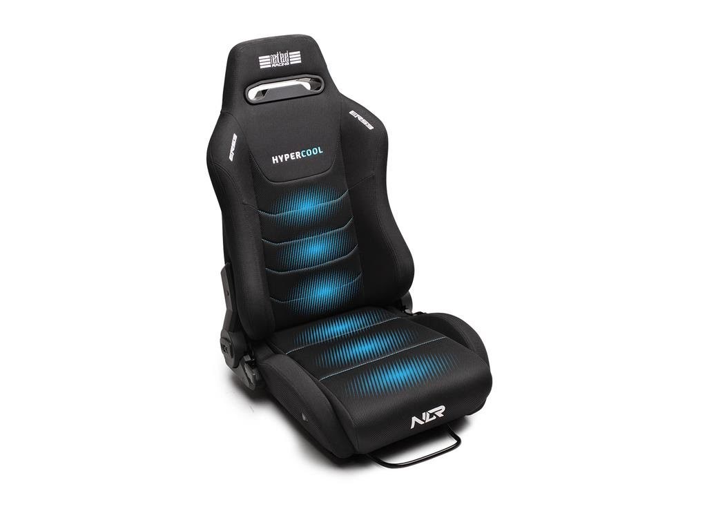 Next Level Racing Ers3 Hypercool Ventilated Sim Racing Seat (Fabric & Mesh) Gaming Stuhl Sitz - Schwarz - Bis zu 150 kg - Gaming Stuehle