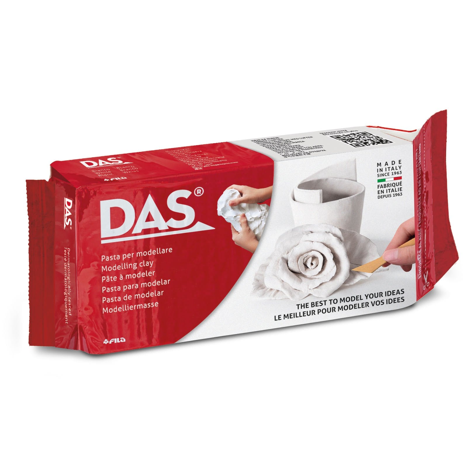 Das Clay White 1kg - Hobby Zubehoer 11-387500