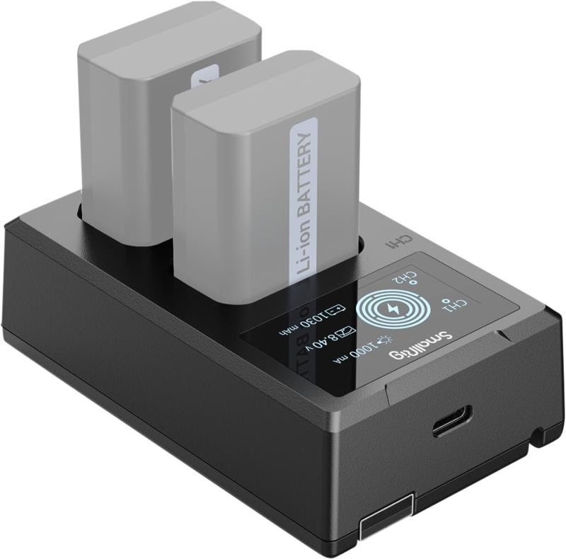 Smallrig 4081 Battery Charger For Np-fw50 Batteries - Batterien Und Batteriegriffe