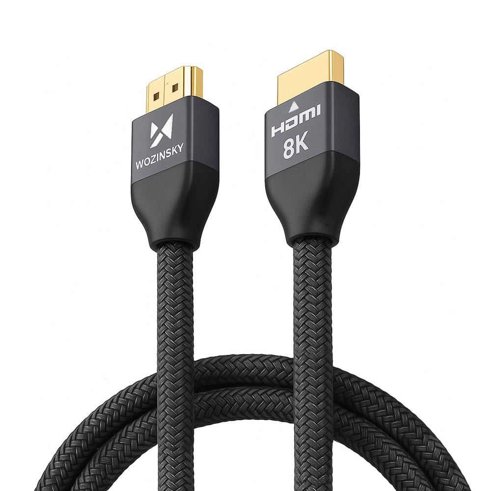 Wozinsky Hdmi 2.1 Cable 8K 60 Hz 48 Gbps / 4K 120 Hz / 2K 144 Hz 2 m Silver (Whdmi-20) - Display Kabel
