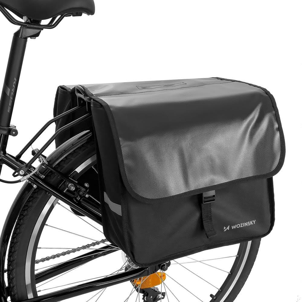 Wozinsky Double Bike Pannier For Trunk 28l Black (Wbb34bk) - Fahrradzubehoer