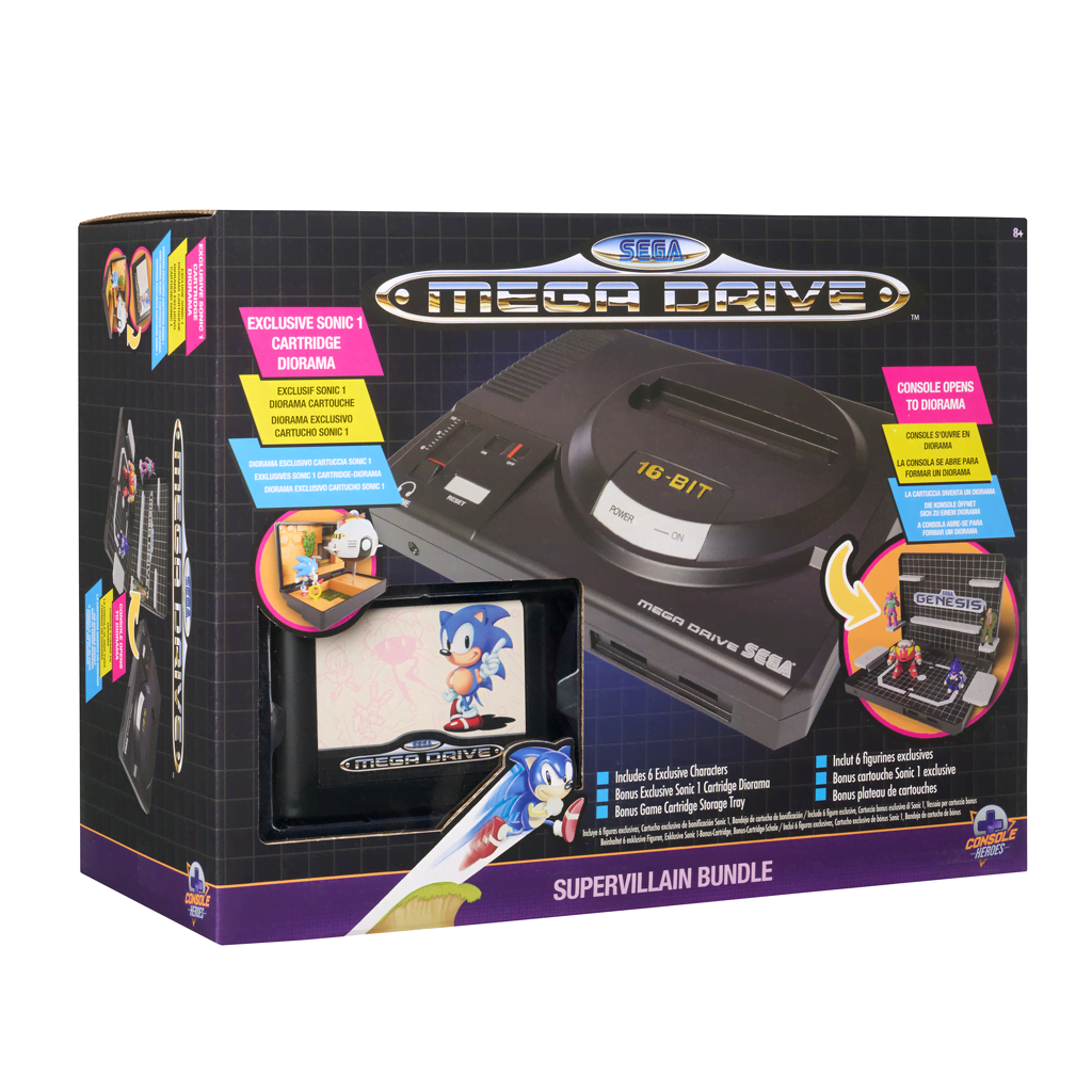 Wilder Toys - Console Heroes - Mega Drive Console Boss Level W S - Figur - Merchandise Wild-0020