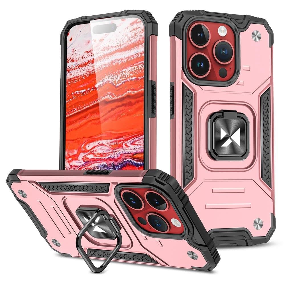 Wozinsky Ring Armor Iphone 15 Pro Iphone 15 Pro Ring Armor Case - Gold - Handys Cover Cases 9145576280676