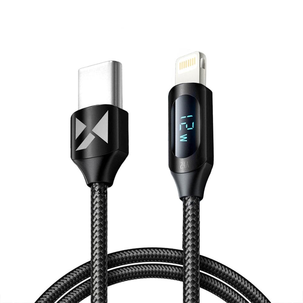 Wozinsky Wuclc1 Lightning - Usb-c Cable 36w 480mb/s 1m - Black - Usb Kabel