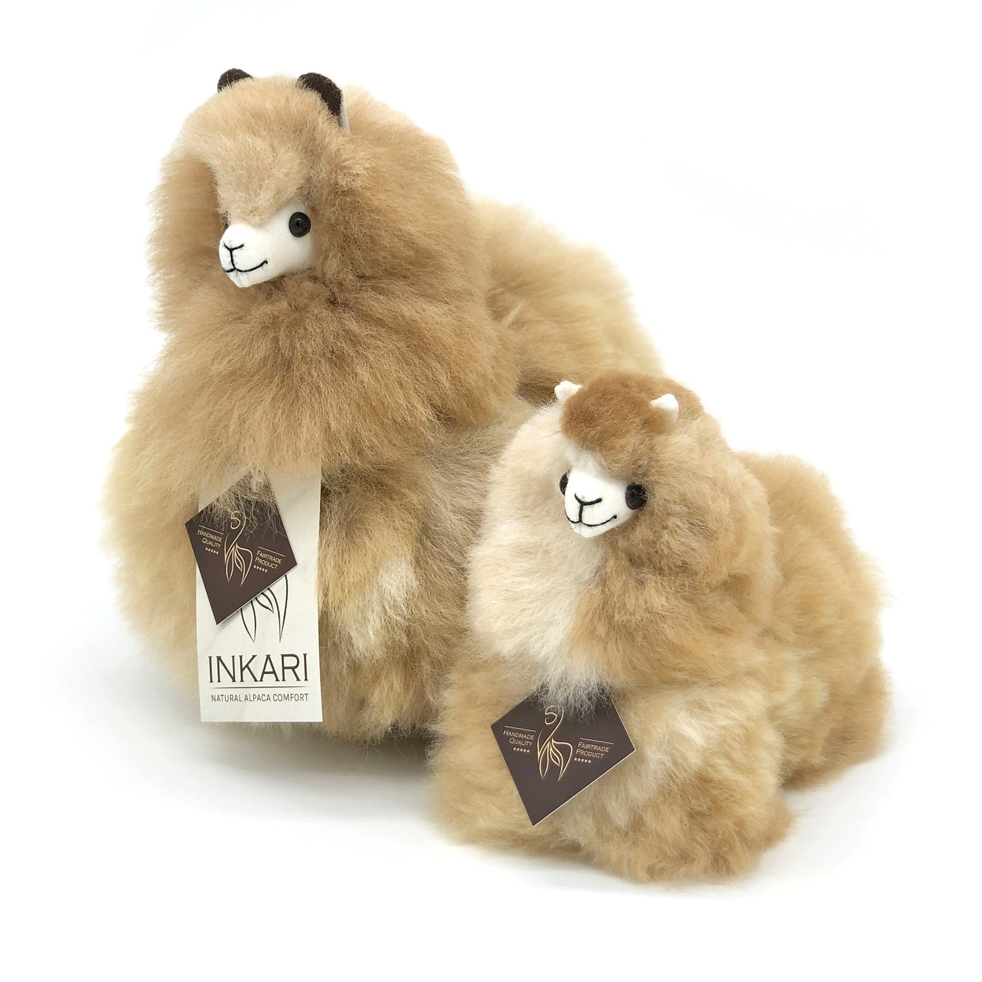 Inkari Alpacas Alpaca Mini - Sandstone - 15cm - Plush
