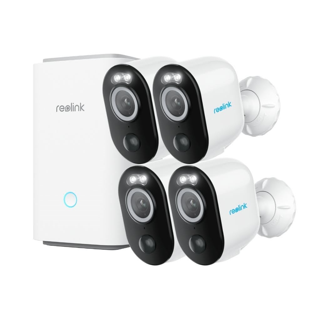 Reolink Home Hub + 4x Argus 3 Pro 2K | 4mp | Batte - Smart Home