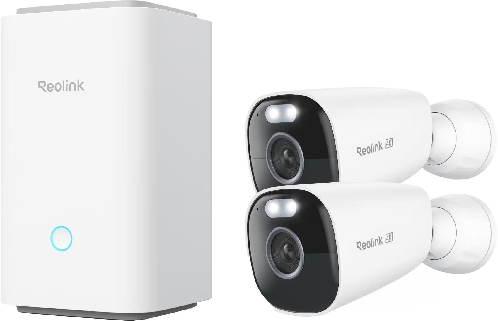 Reolink Hub With 2x Argus Eco Ultra 4K | 8mp | Battery | Ip66 - Smart Home