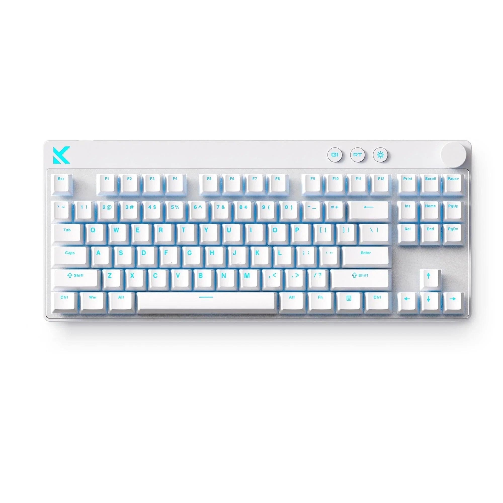 Mchose Mix 87 Mount Tai Magnetic Hall Effect - Gaming Tastatur (Tkl) - 80% - Englisch (US) - Weiss - Tastaturen Mc-mix87-7