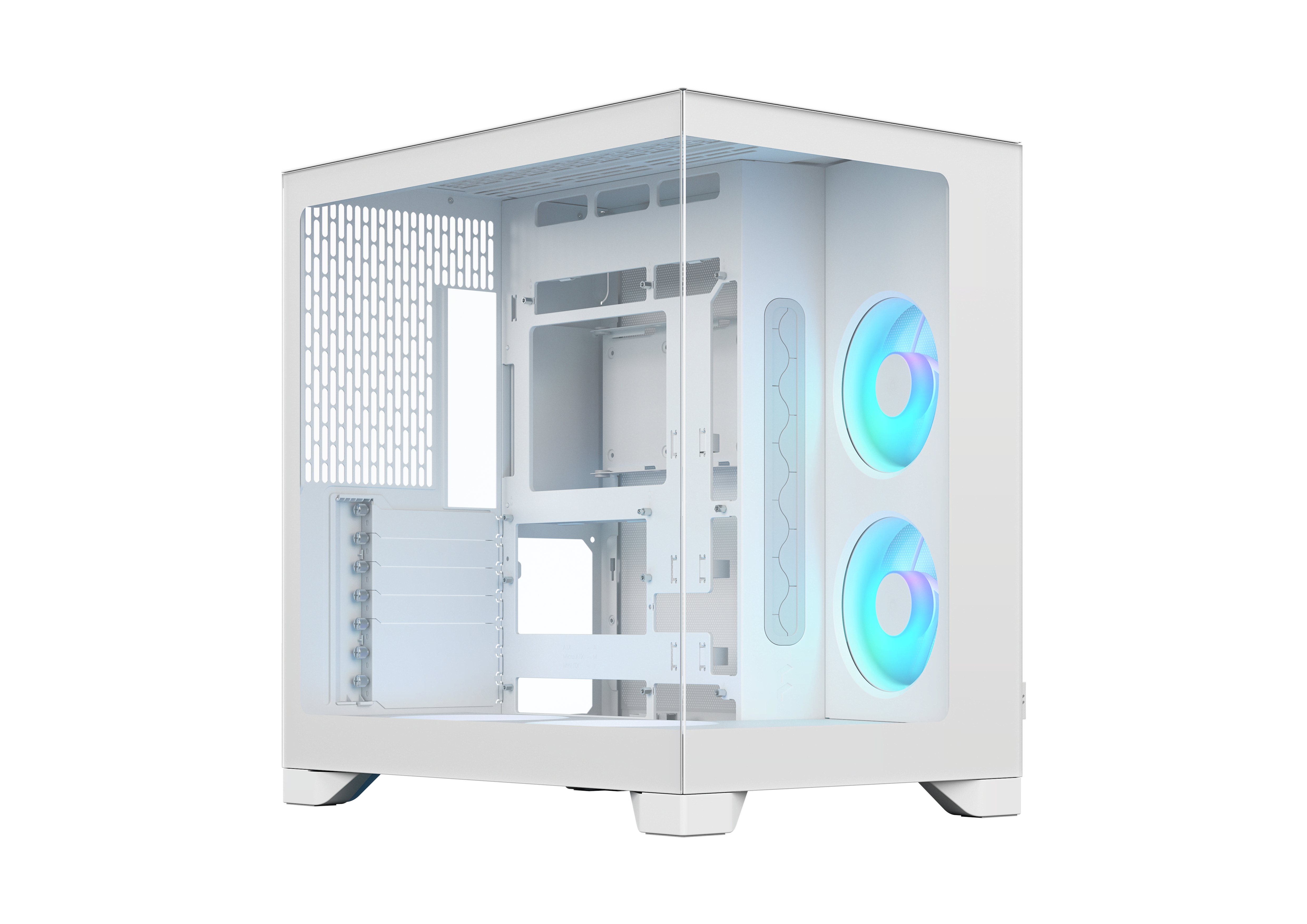Fractal Design Pop 2 Vision White Rgb - Gehäuse - Miditower - Weiß - Gehaeuse Fd-c-pov2a-03