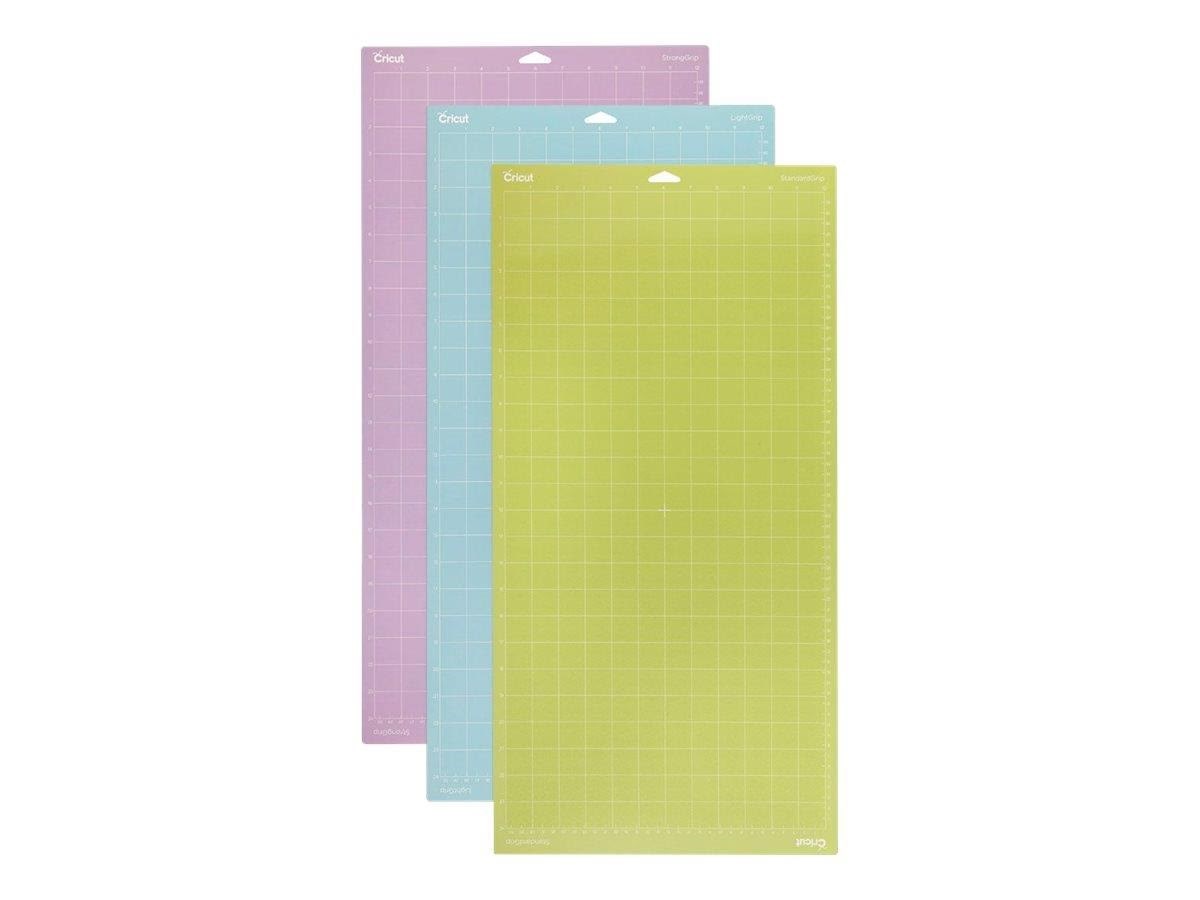 Cricut Machine Mat Variety Pack - Cutting Mat Set - 3 Pieces - 30.5 x 61 cm - Label Drucker