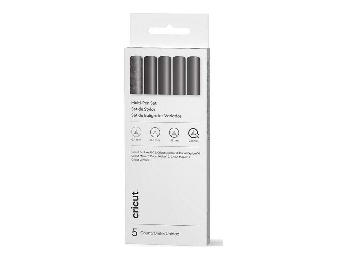 Cricut Multi Pen - Fineliner And Marker Set - Black - Label Drucker