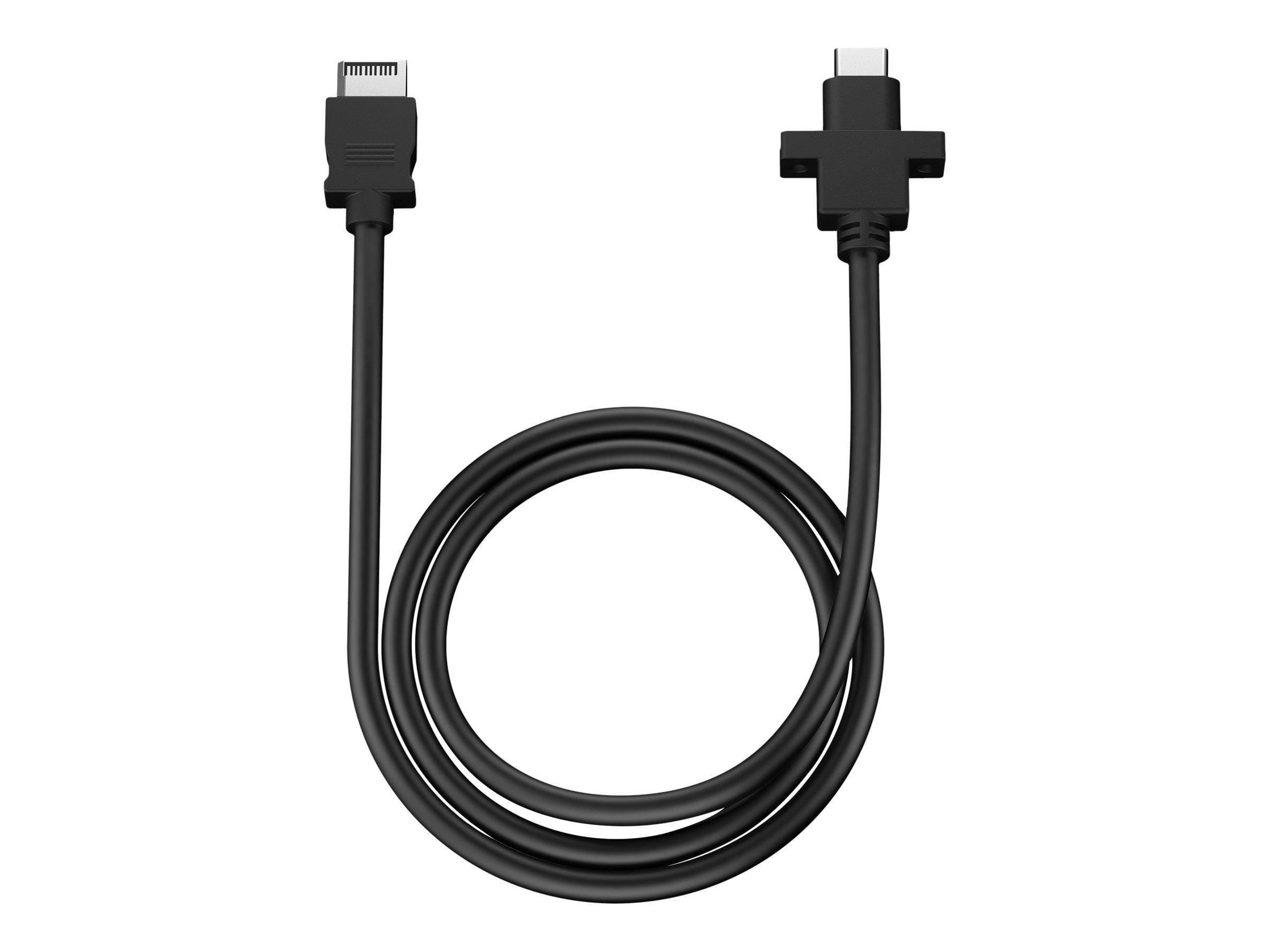 Fractal Design Model D - Usb-c Cable - Usb-c Header to 24 Pin Usb-c - 67 cm - Usb Kabel Schwarz Fd-a-usbc-001