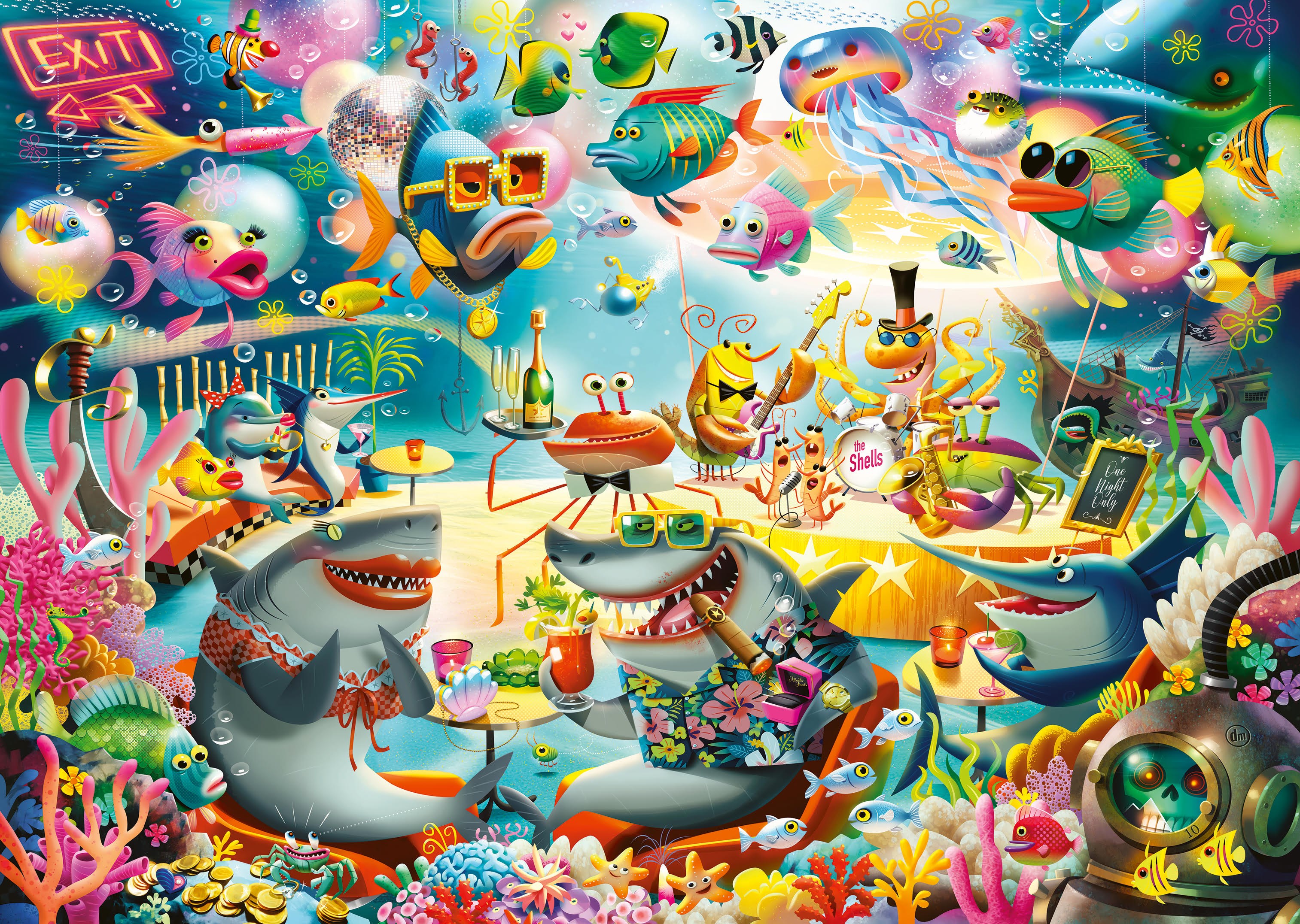 Ravensburger Ocean Lounge (1000) - Puzzle