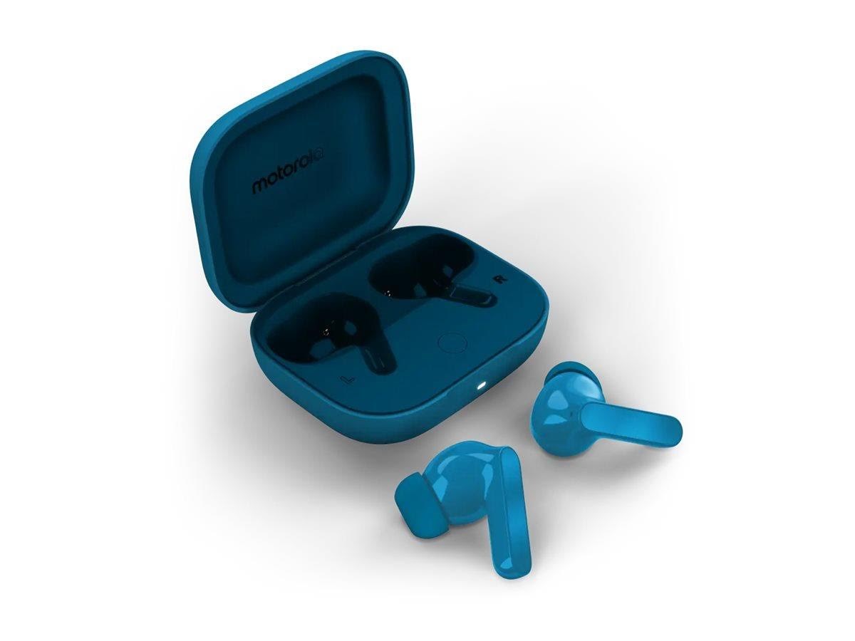 Kopfhörer - Motorola Moto Buds Bass - Pantone Blue Jewel - Kopfhoerer/headsets Blau Pg38c07950