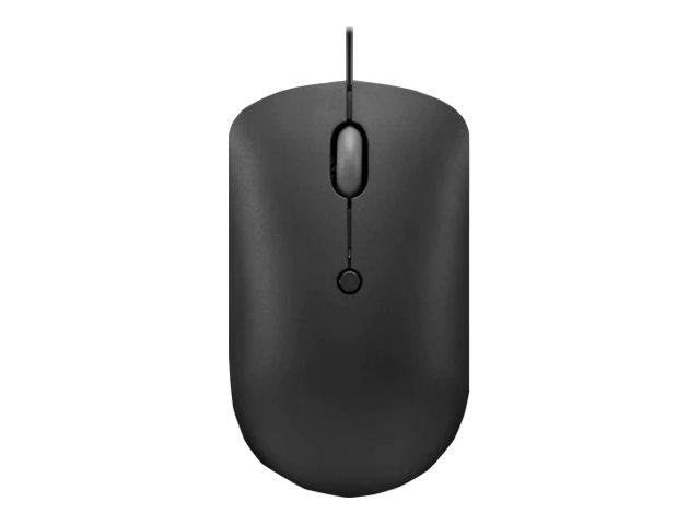 Lenovo 400 Usb-c Wired Compact Mouse Raven Black - Maus (Schwarz) Gy51d20875