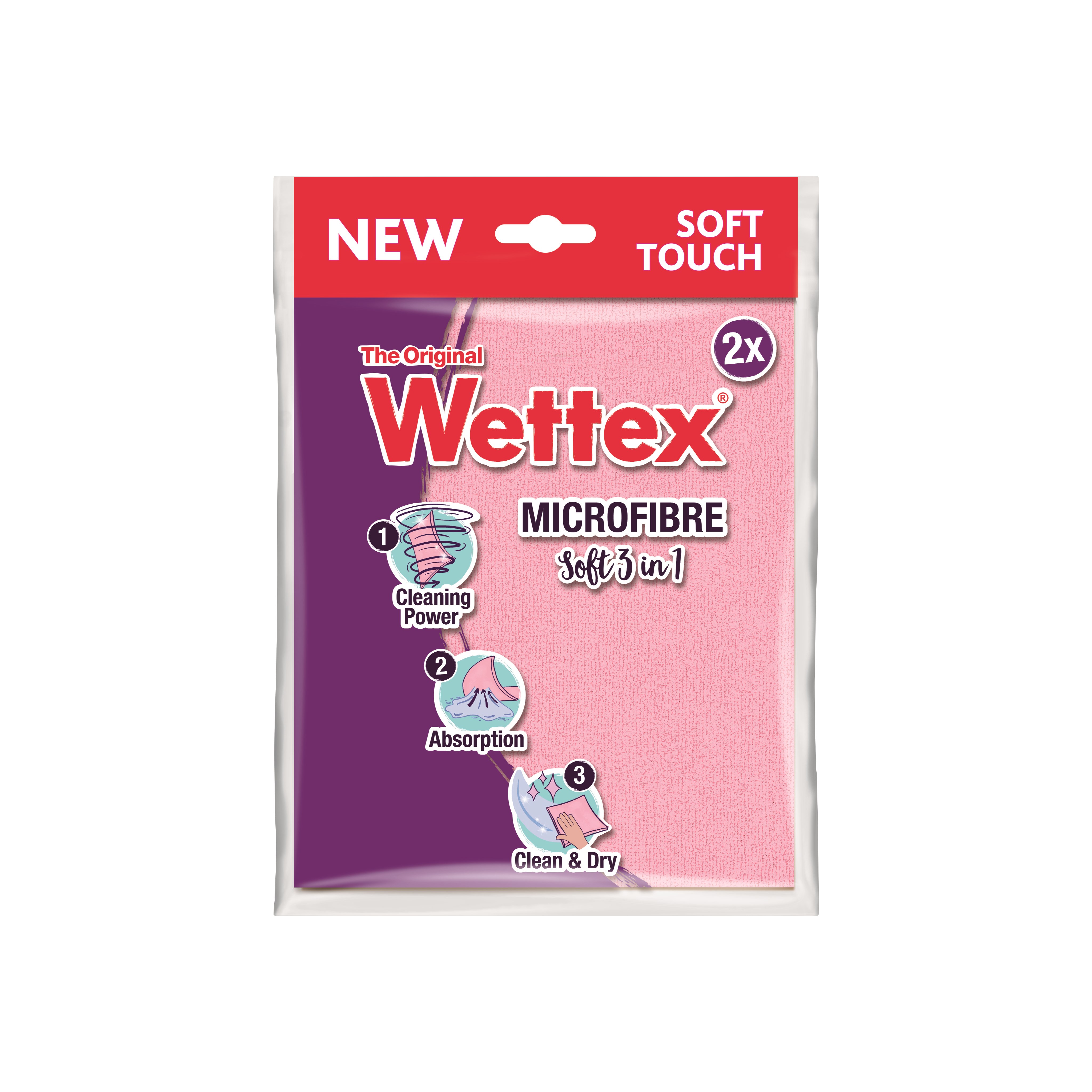 Vileda Microfibre Soft 3-in-1 - Reinigung 171819