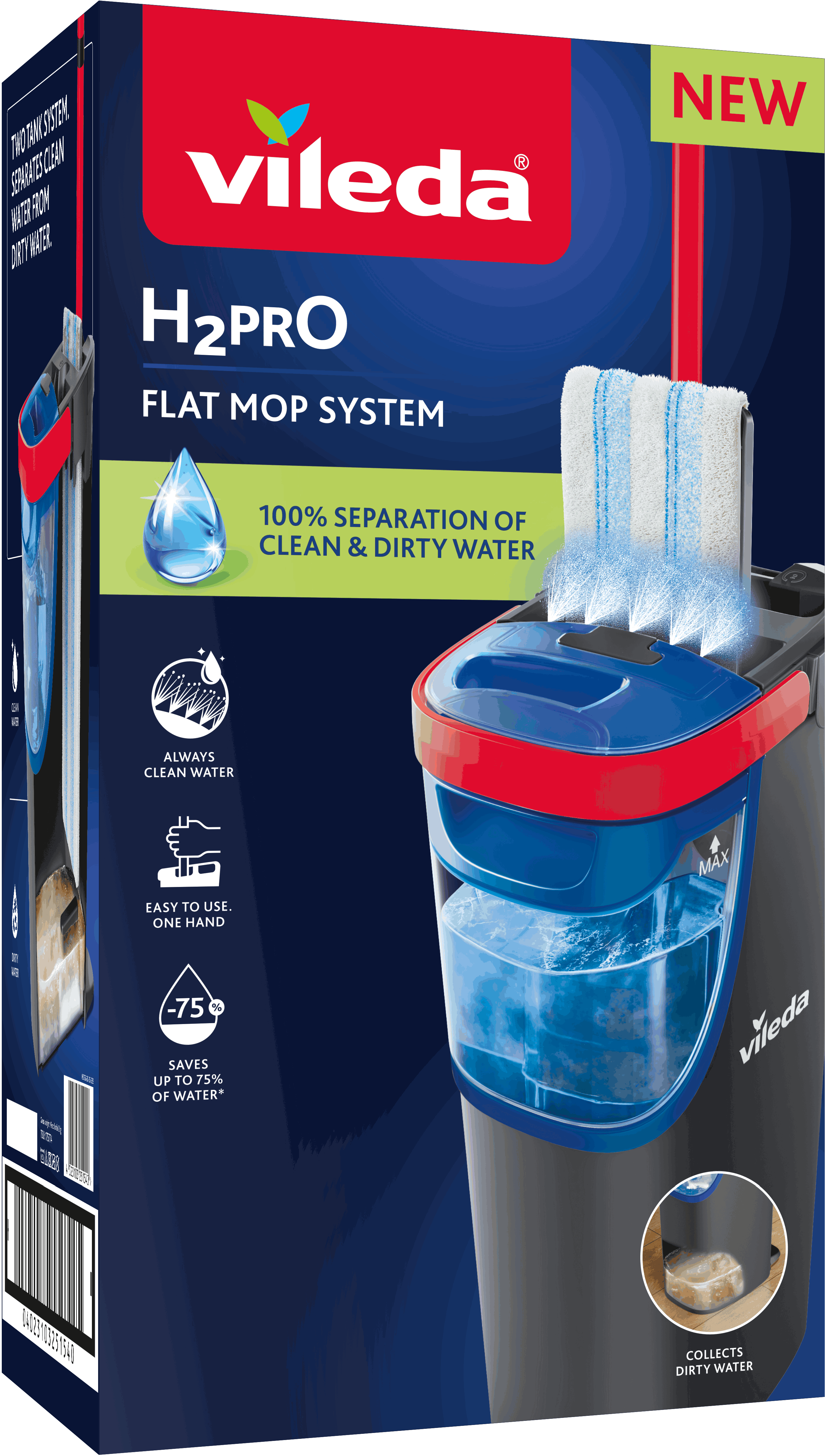 Vileda H?Pro Flat Mop System - Reinigung