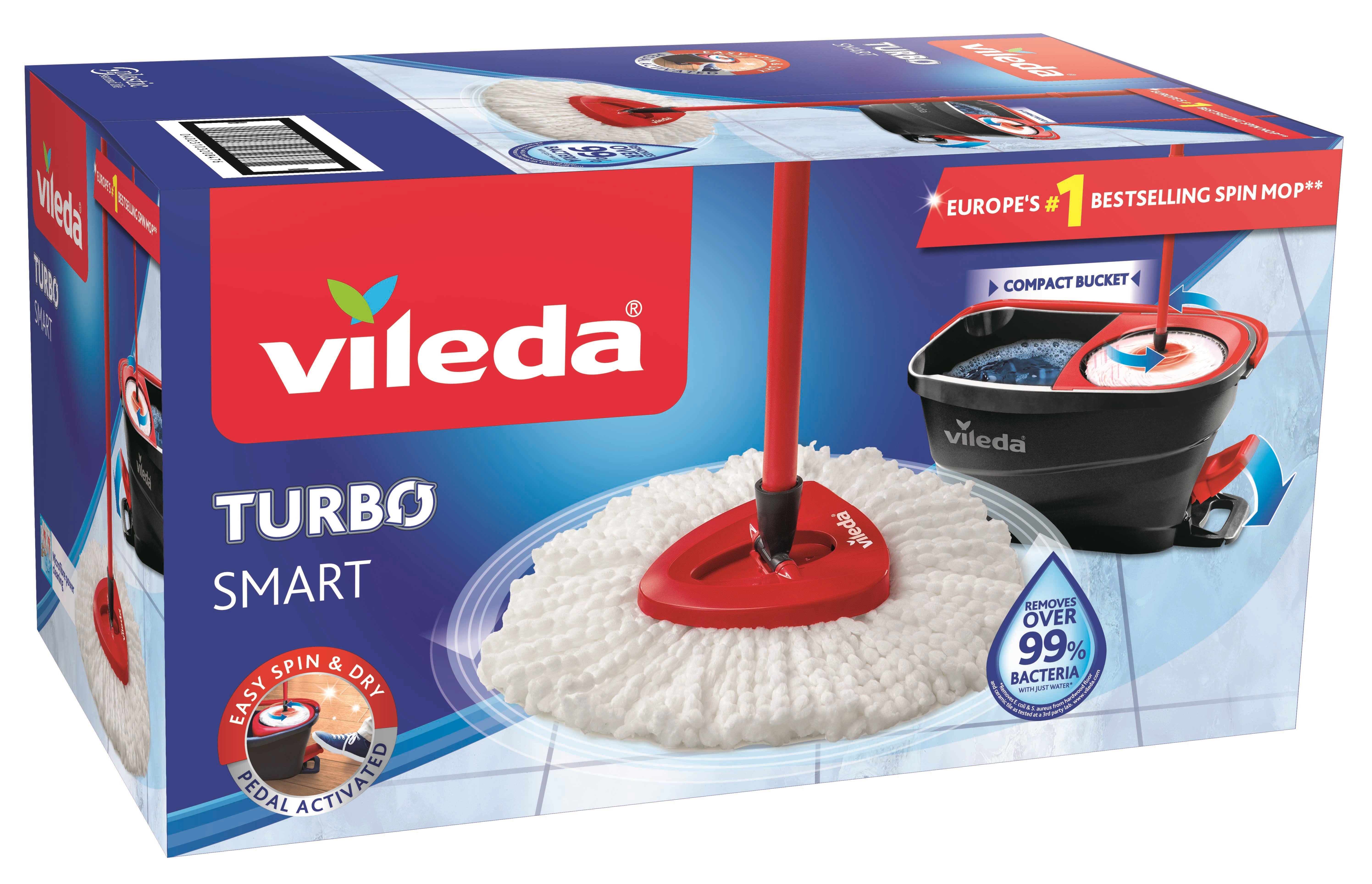Vileda Turbo Smart - Reinigung 4023103208476