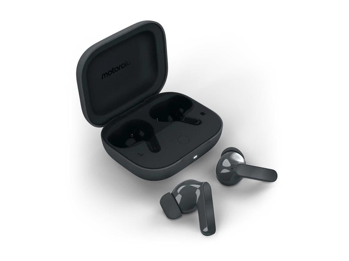 Kopfhörer - Motorola Moto Buds Bass - Pantone Dark Shadow - Kopfhoerer/headsets Schwarz Pg38c07949