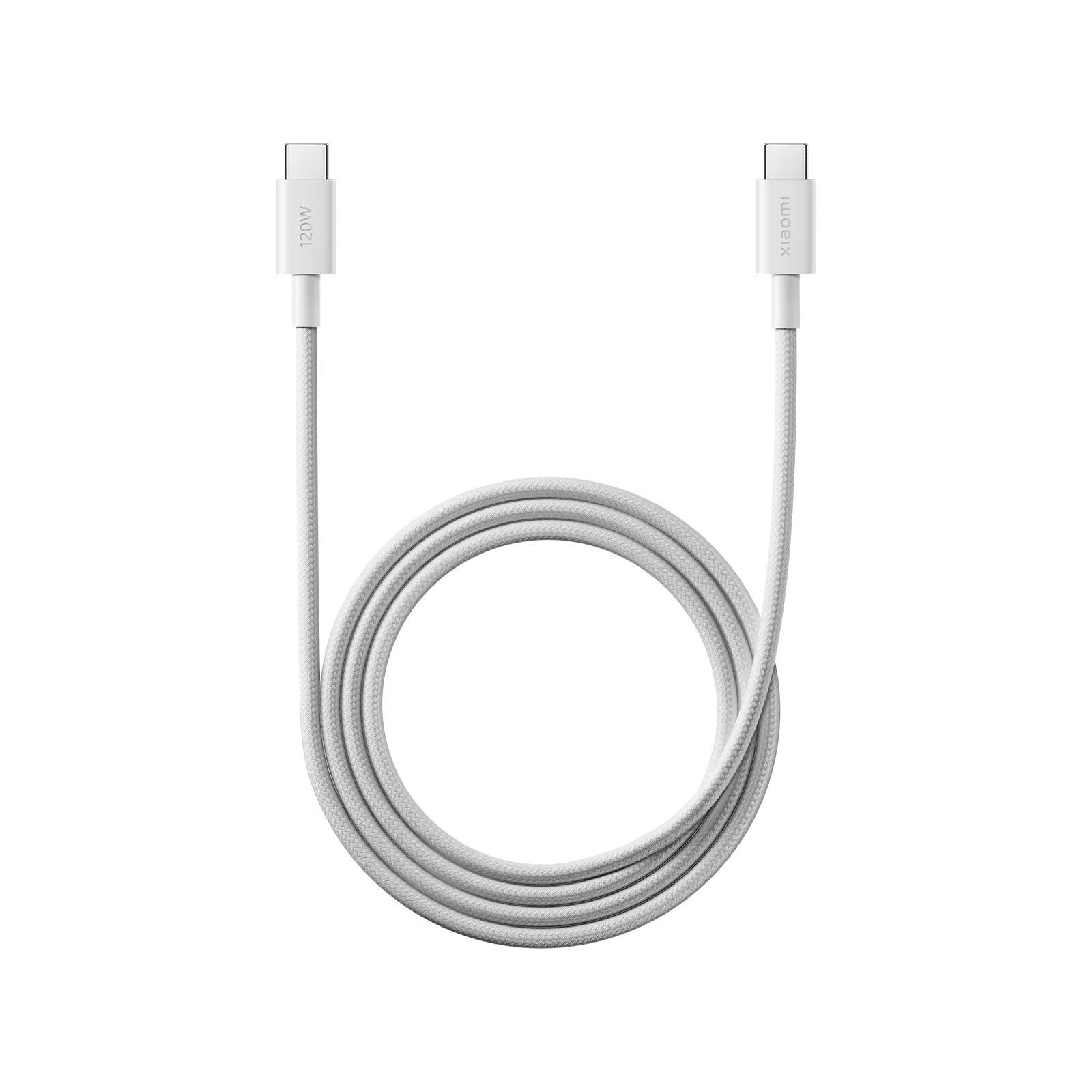 Xiaomi 6A Braided Usb-c to Usb-c Cable - 1m - Usb Kabel