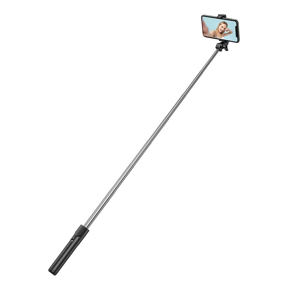 Wozinsky Selfie Stick Whs1y Telescopic Tripod 1m With Phone Holder - Black - Handys Anderes Zubehoer 5907769360589