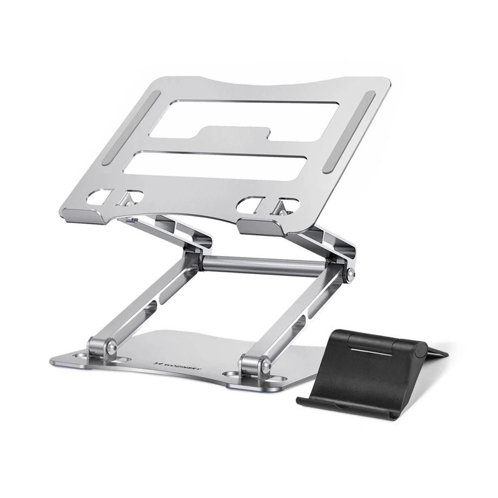 Wozinsky Wrs-cpy75dss Aluminum Laptop And Tablet Stand + Smartphone Stand - Silver - Tablets Anderes Zubehoer