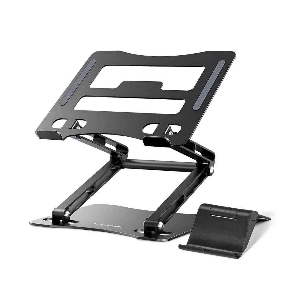 Wozinsky Wrs-cpy75dsb Aluminum Laptop And Tablet Stand + Smartphone Stand - Black - Tablets Anderes Zubehoer