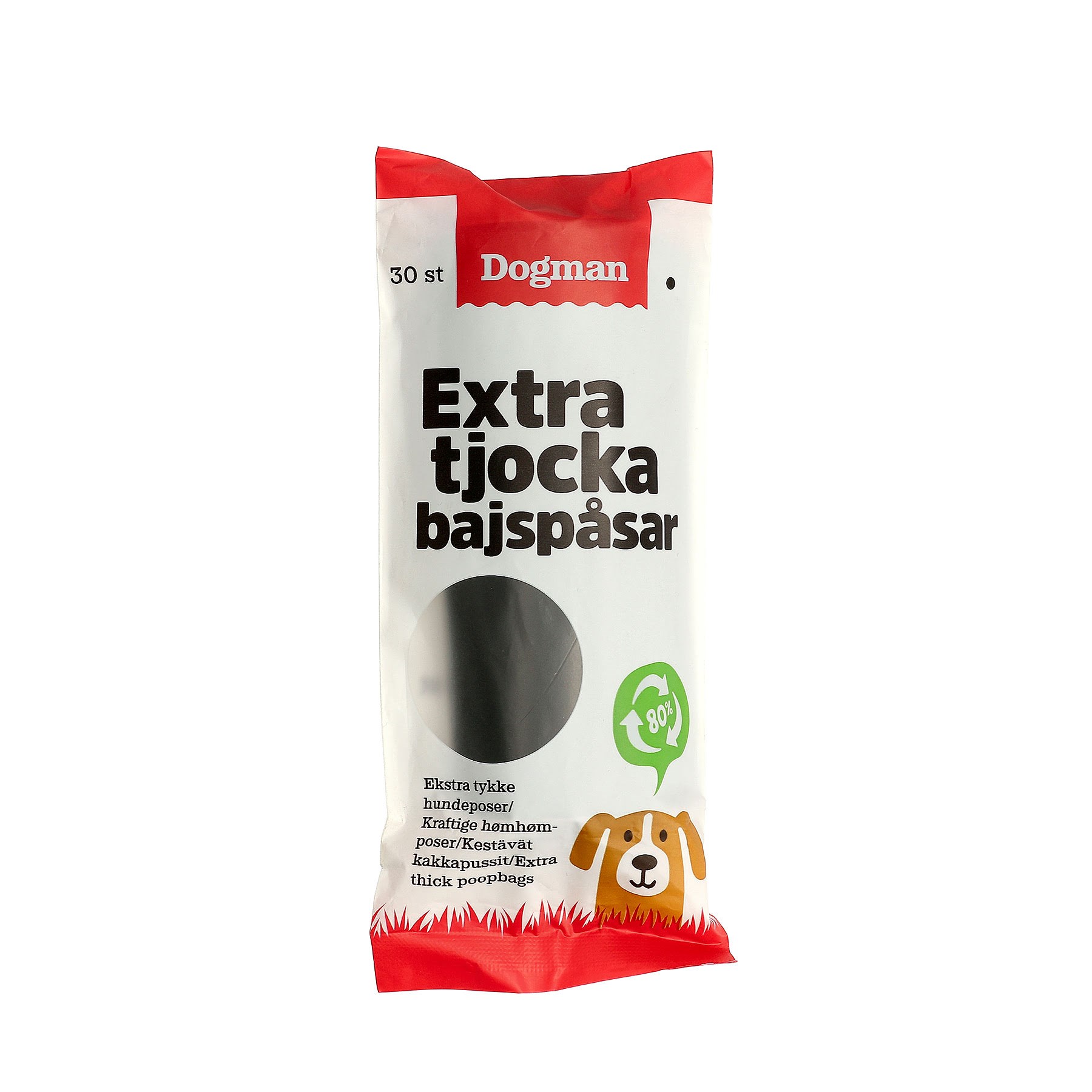 Dogman Extra Dicke Kotbeutel (30er-pack) - Hunde