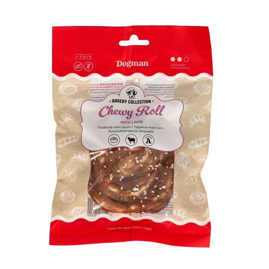 Dogman Bakery Collection Kaurolle Mit Lamm 10cm - Hunde