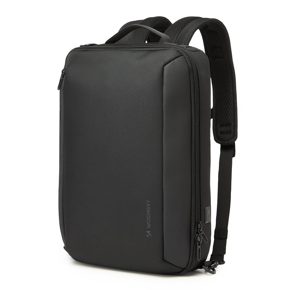 Wozinsky Premium 15.6'' Laptop Backpack/bag With Strap - Black - Taschen Schwarz 5907769372193