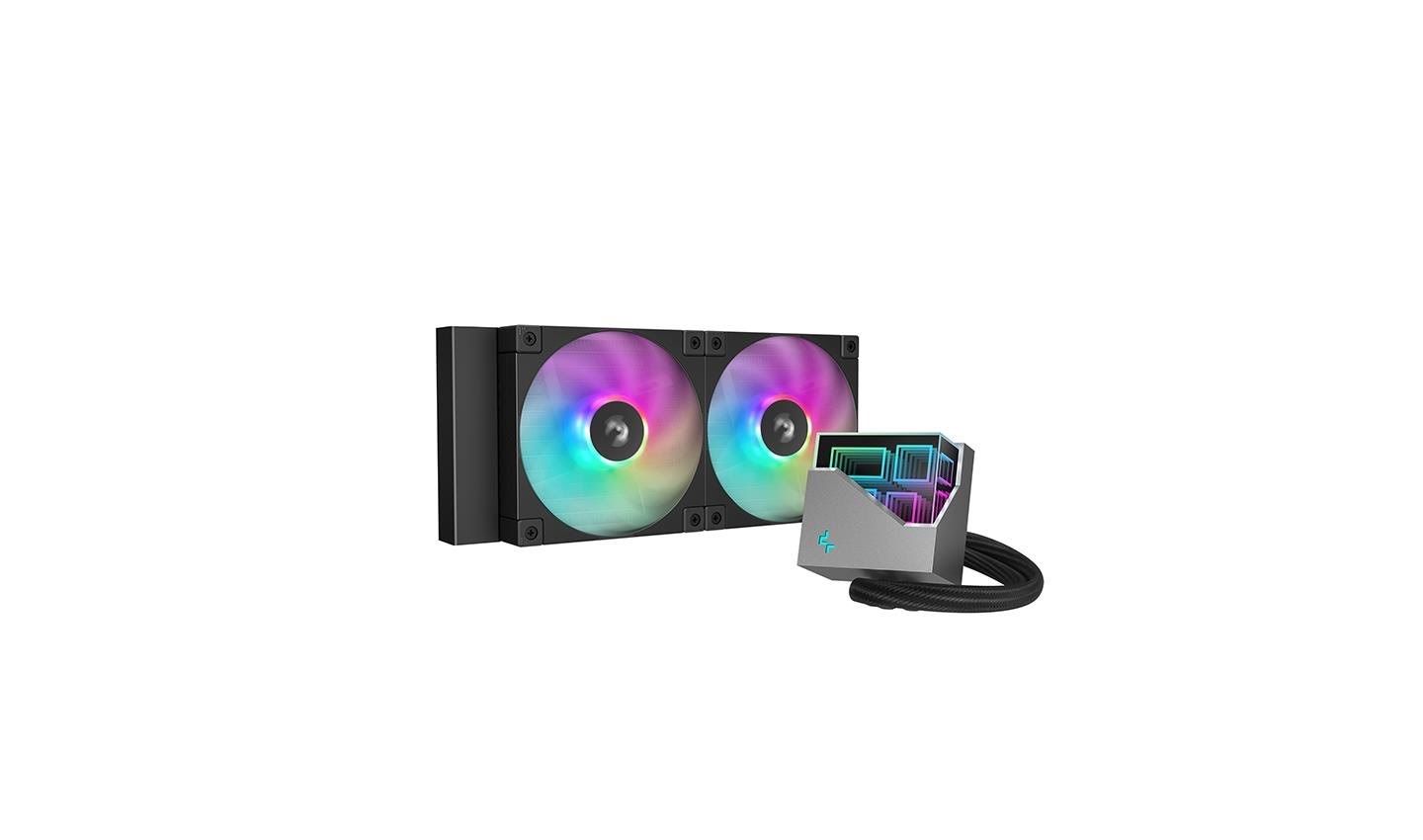 Deepcool Lt240 Argb - Cpu-wasserkühlung - Cpu Kuehler Schwarz R-lt240-bkamnc-g-1