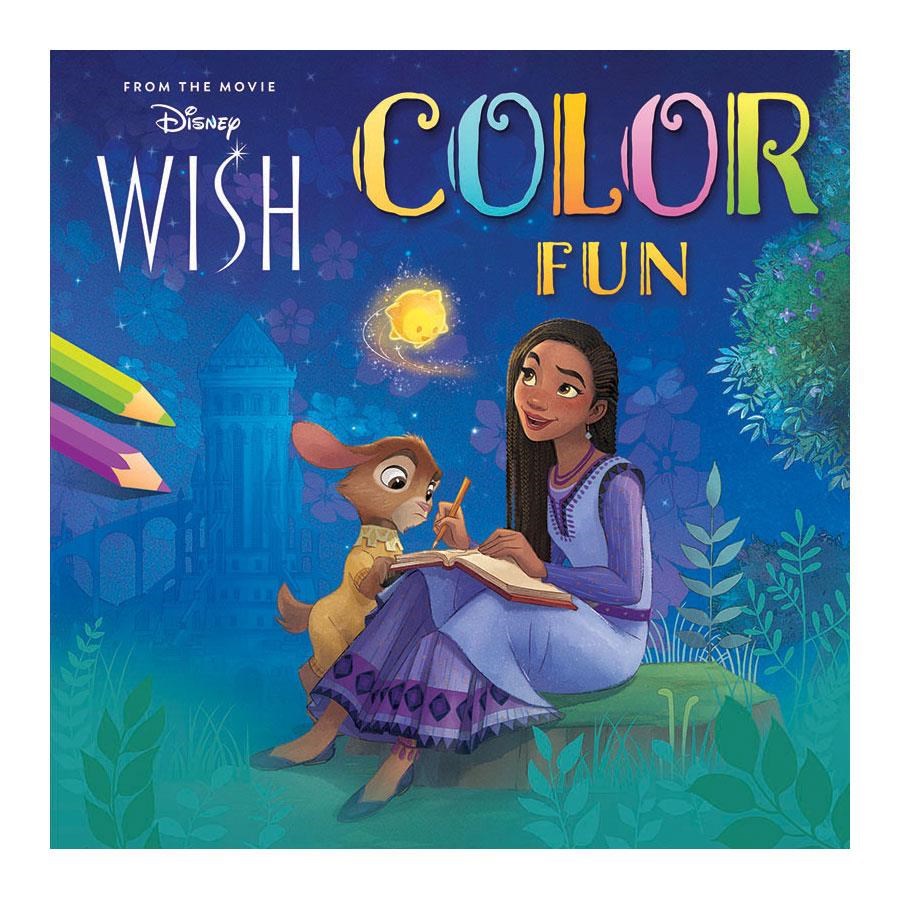 Deltas Disney Color Fun Wish Coloring Book - Hobby Zubehoer Malbuch 0681128