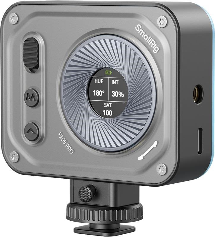 Smallrig 4661 Vibe P108 Pro Mini Led Video Light - Foto Video Zubehoer