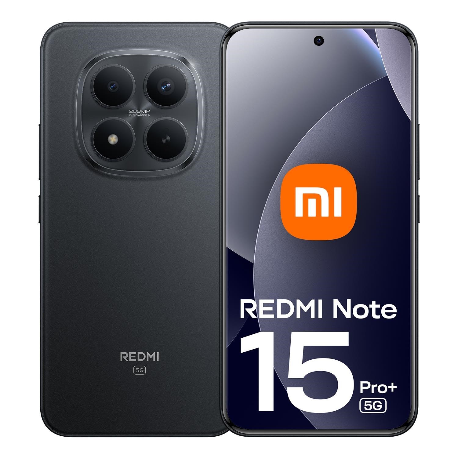 Xiaomi Redmi Note 15 Pro+ 256gb/8gb - Black - Handys Smartphones Schwarz Mzb0mi4eu