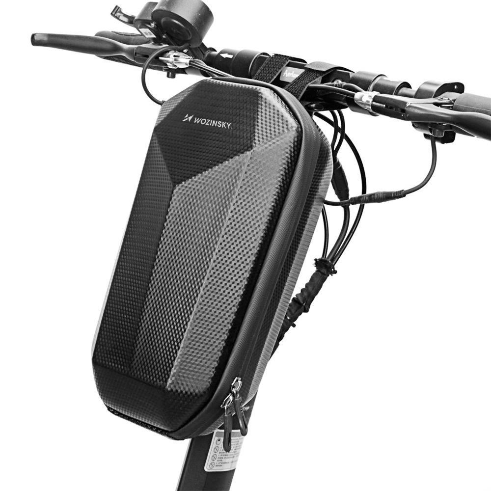 Wozinsky Waterproof Scooter Handlebar Bag Scooter Bag 4L Black (Wsb2bk) - Fahrradzubehoer 5907769300356