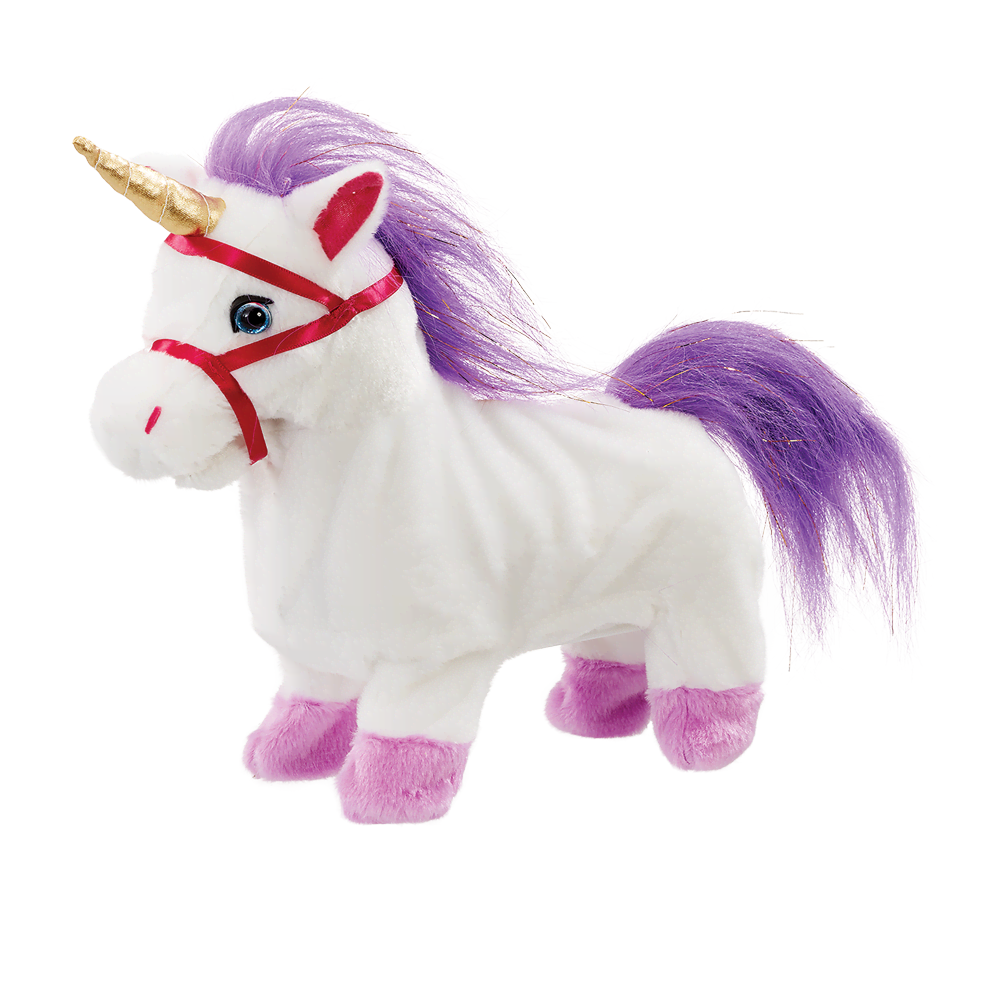 Happy Pets Walking Along Unicorn - Plush 602570