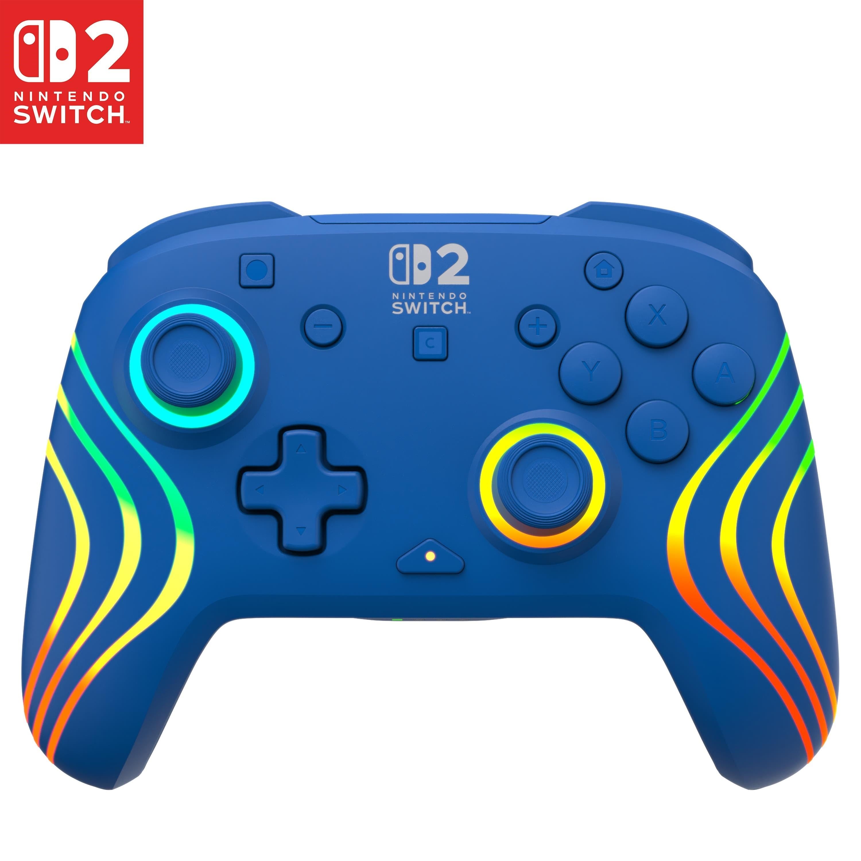 Turtle Beach Afterglow Wave - Blue - Wireless Controller - Nintendo Switch - Gaming Zubehoer Tbc-8106-25